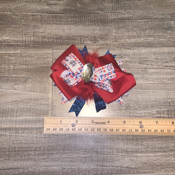Holiday Bows- lot of 5 - Picture 2 of 6
